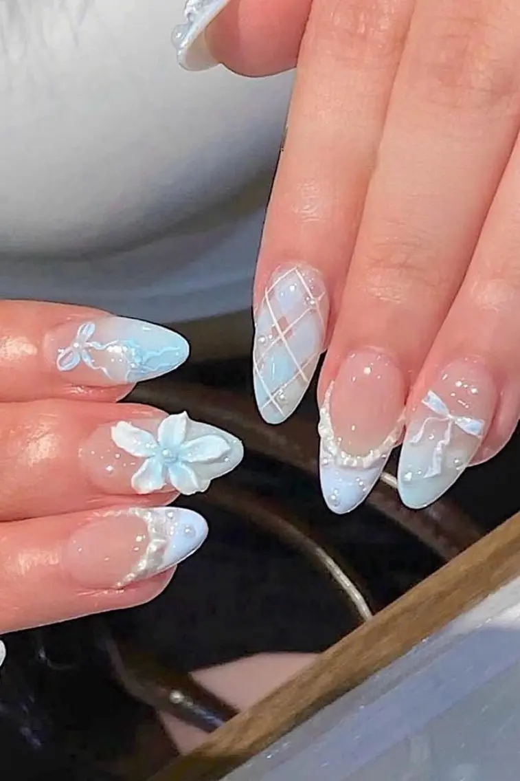 ネイル アートネイル ジェルネイル 韓国ネイル ニュアンスネイル 夏ネイル ハンドネイル フットネイル Umee Nailのネイルデザイン