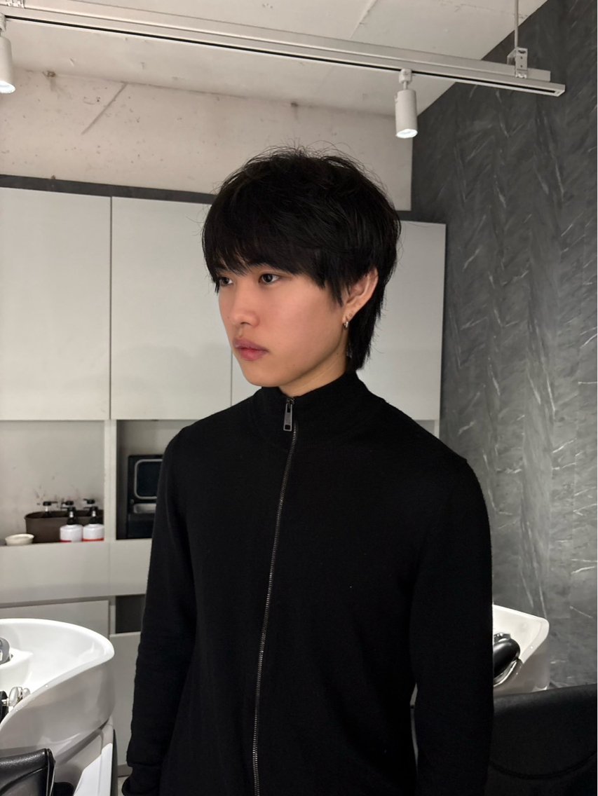 Mens cut model ※補足説明必読の写真