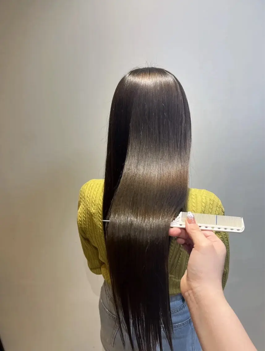 【2回目以降の方限定♡】ガチで変わる✨髪質改善ストレート・人生変わる艶💎縮毛矯正×髪質改善・触れたくなる髪へ✨の写真