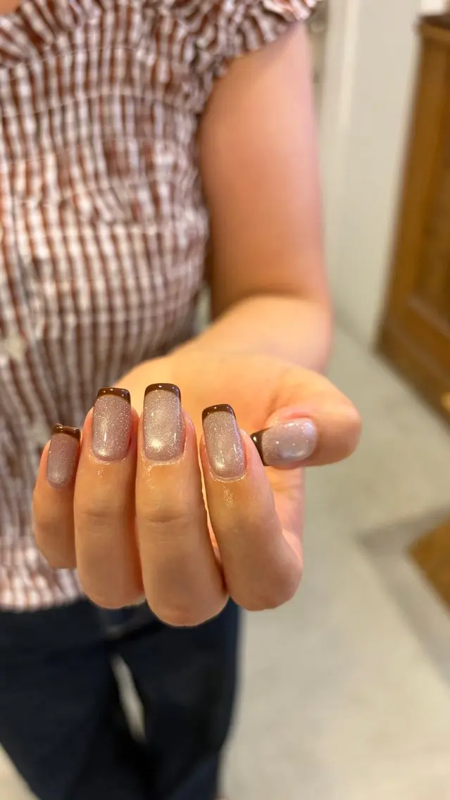 ネイル フレンチネイル ピンク Hi,nail minaのネイルデザイン