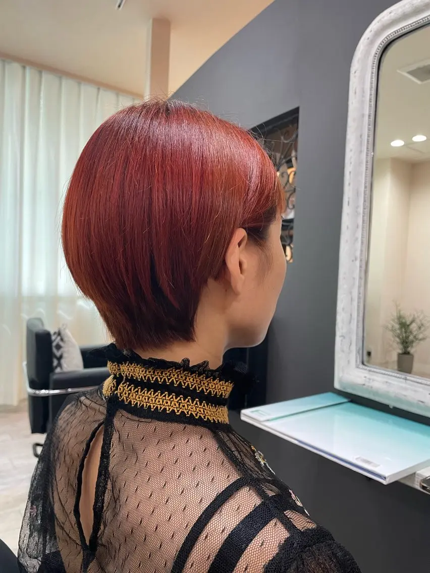 ショート カラー カット ヘアカラー APPEL / fujiiのヘアスタイル