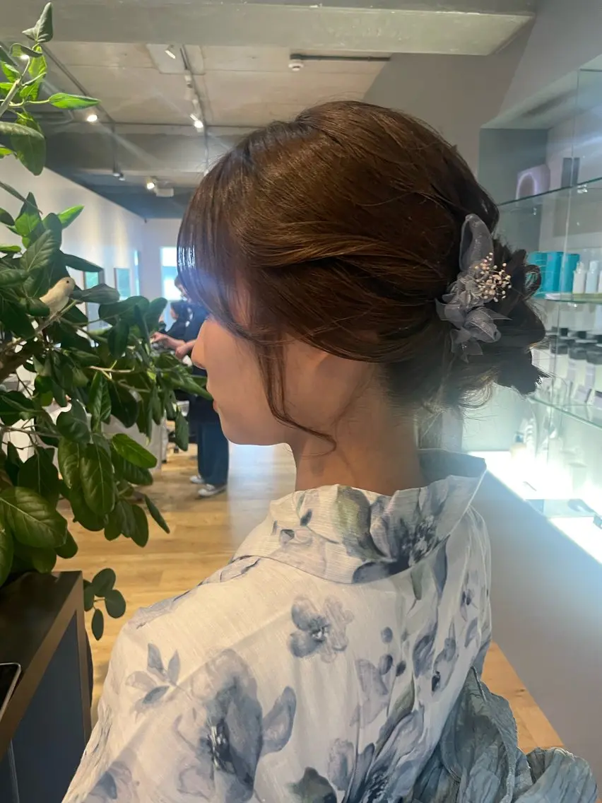 ヘアアレンジ HIQU ROOM 💫yuka.のヘアスタイル