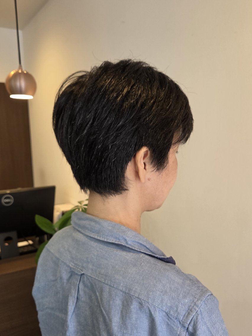 ショート ハンサムショート ショートヘア カット 中原 陽菜のヘアスタイル