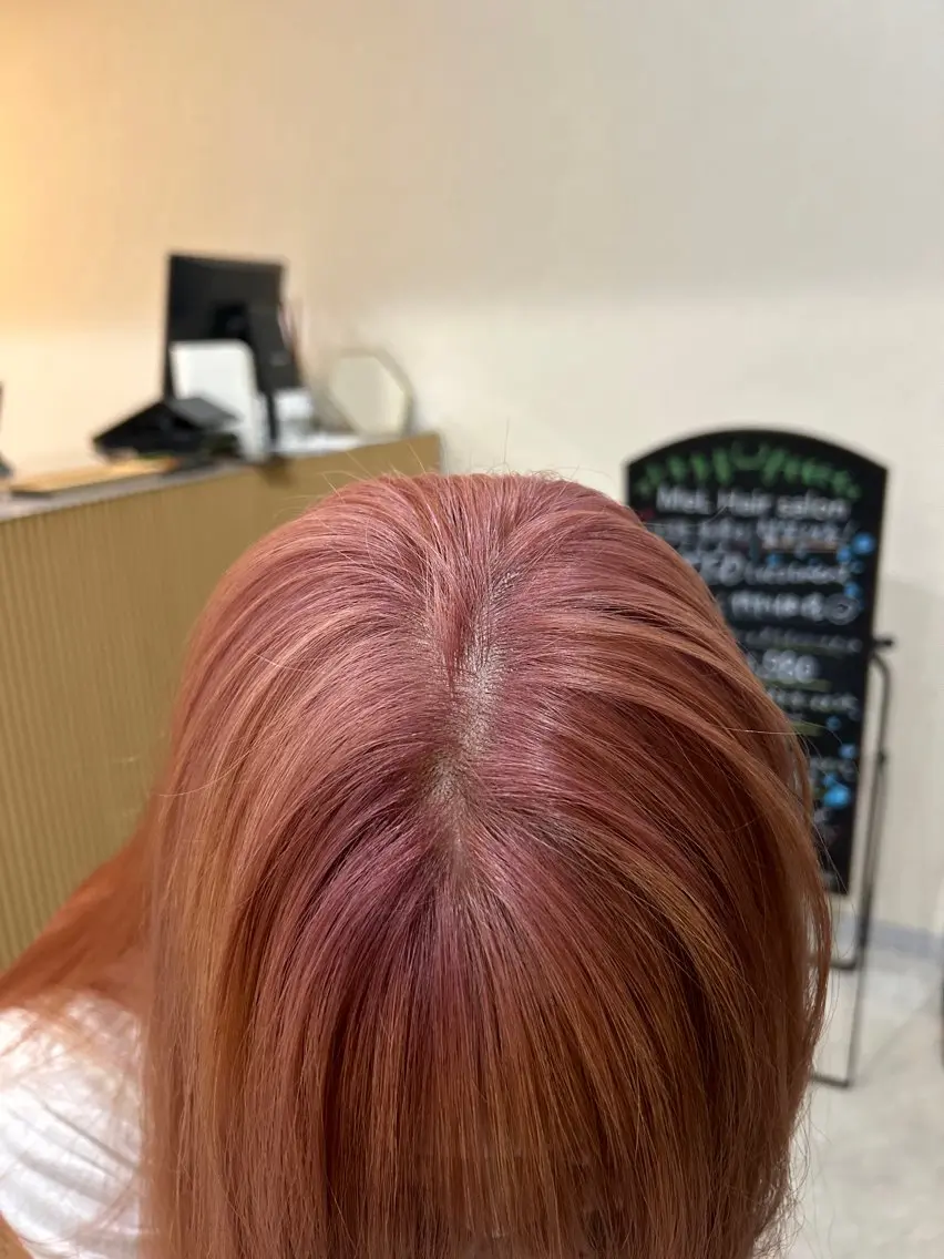 ロング MIDORI🎀 透明感/ベージュのヘアスタイル