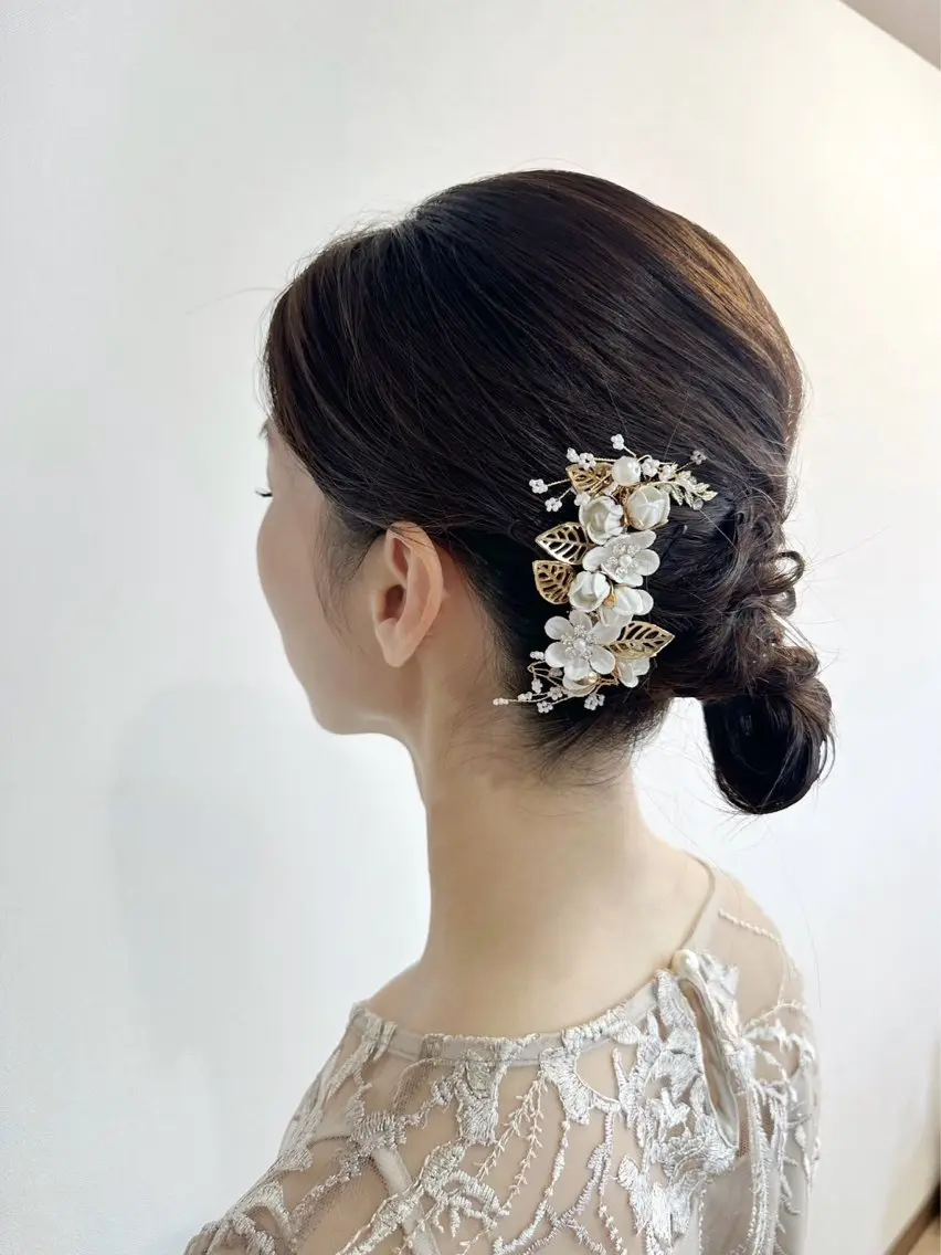 ヘアアレンジ 結婚式・ブライダル make room Blissのヘアスタイル