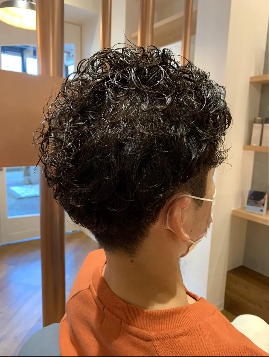 パーマ メンズ メンズパーマ カット パーマ ヘッドスパ 村田 淳のヘアスタイル