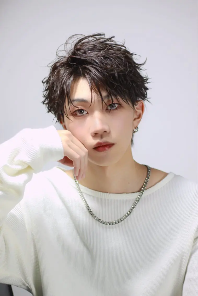 ショート メンズ ショートヘア カット パーマ 【横浜メンズ特化】 💥りょうま💥のヘアスタイル