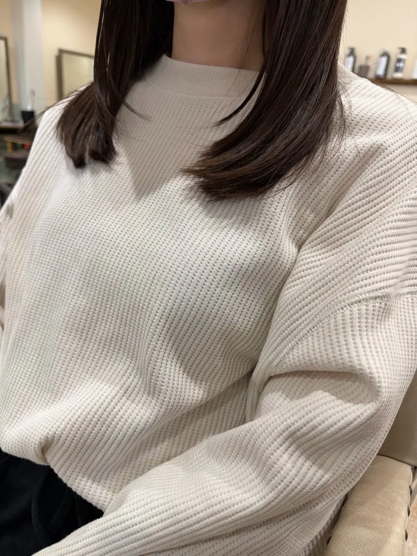ロング カラー 髪質改善 レイヤーカット カット ヘアカラー トリートメント 新越谷noble店長 松本拓也▶◀*.のヘアスタイル