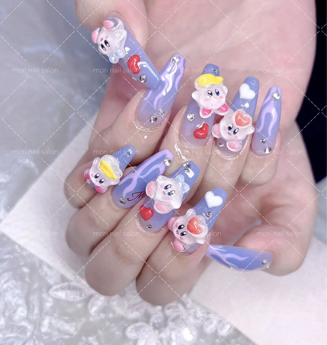 ネイル ハンドネイル 森 ネイルサロンのネイルデザイン