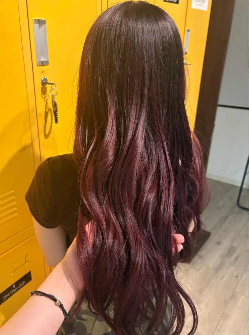 ロング カラー ヘアカラー Yuri ~コワファースト長崎のヘアスタイル