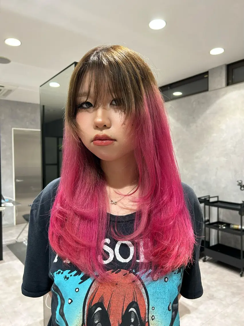 セミロング ⭐️HEDI YUKI⭐️のヘアスタイル