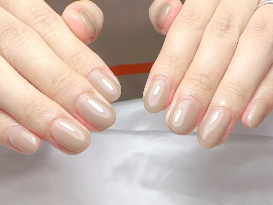 ネイル ハンドネイル Cherie PINKのネイルデザイン