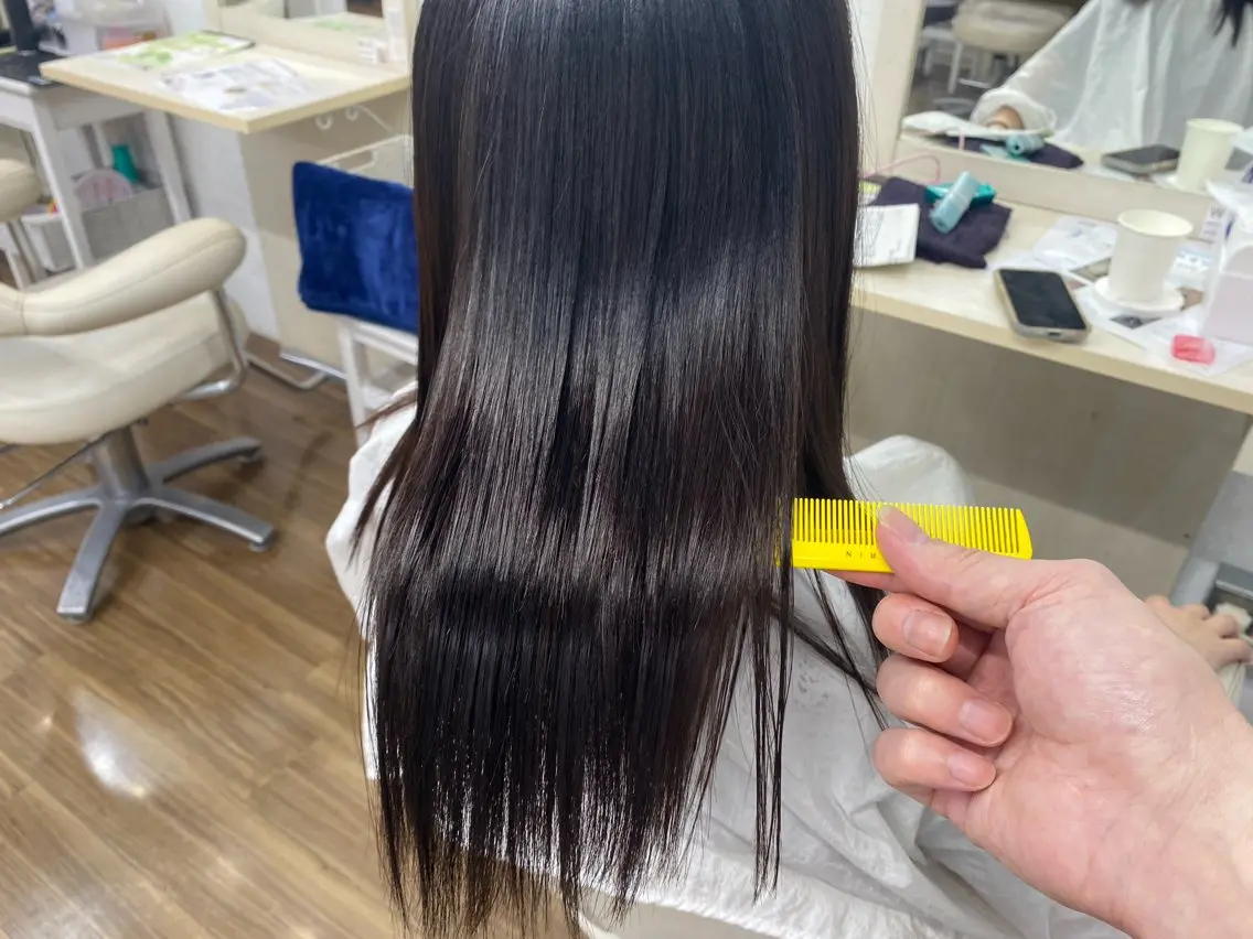 ロング トリートメント トリートメント GLOSS 心斎橋 山上のヘアスタイル