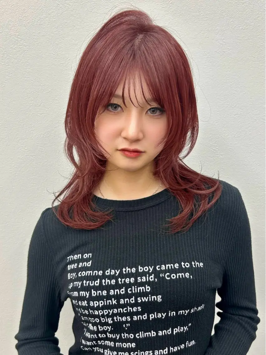 ミディアム 🩵【Lond】 みなみ🩵のヘアスタイル