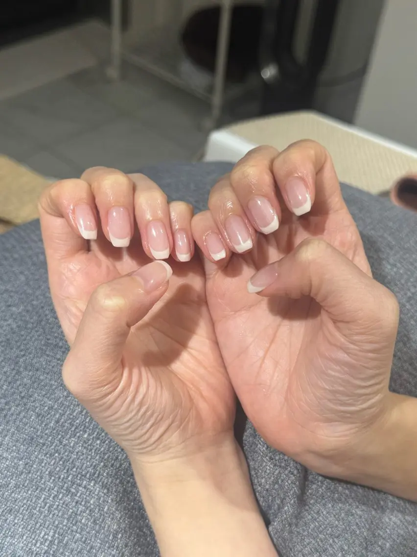 ネイル フレンチネイル LUCULIA 武田のネイルデザイン