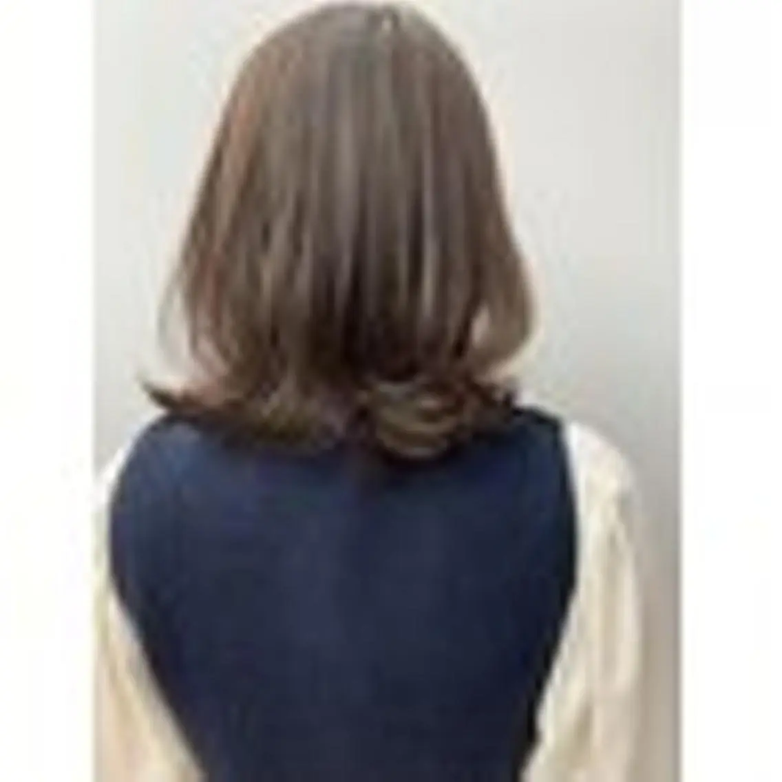 ミディアム 杉本 美幸のヘアスタイル