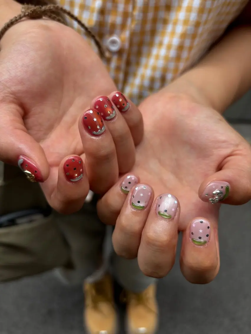 ショート One ♡ YUKINEのネイルデザイン
