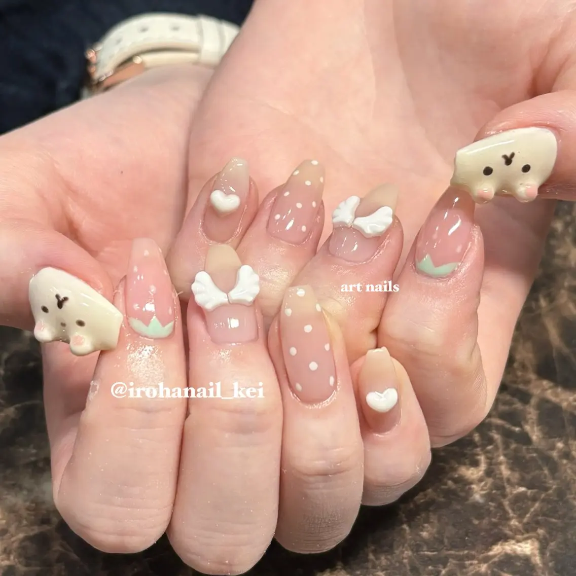 ネイル アートネイル IROHA NAIL_けい🐶のネイルデザイン
