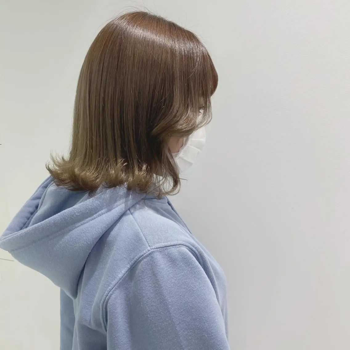 ショート カラー *モデル募集🤍横浜 透明感カラー🫧のヘアスタイル