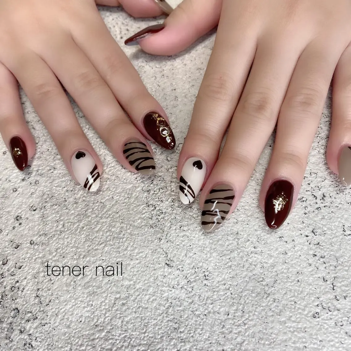 ネイル スカルプネイル テネルネイル tener nailのネイルデザイン