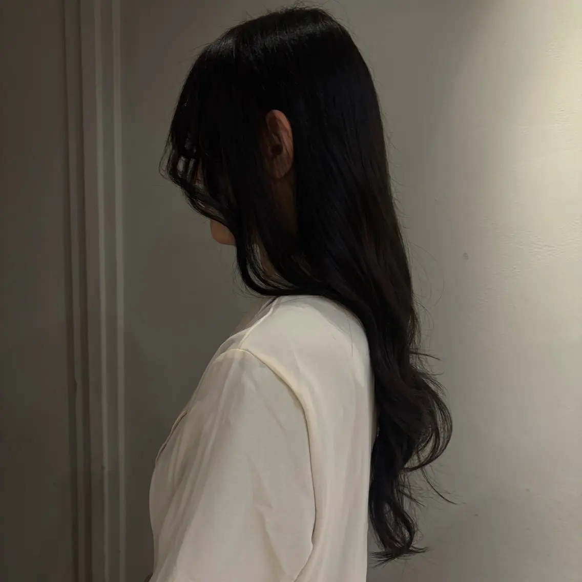ロング カラー 透明感/地毛風カラー ミウのヘアスタイル