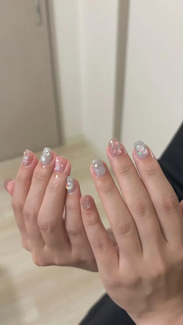 ネイル キラキラネイル マグネットネイル ハンドネイル moufu.nail /sayaka 本町のその他イメージ
