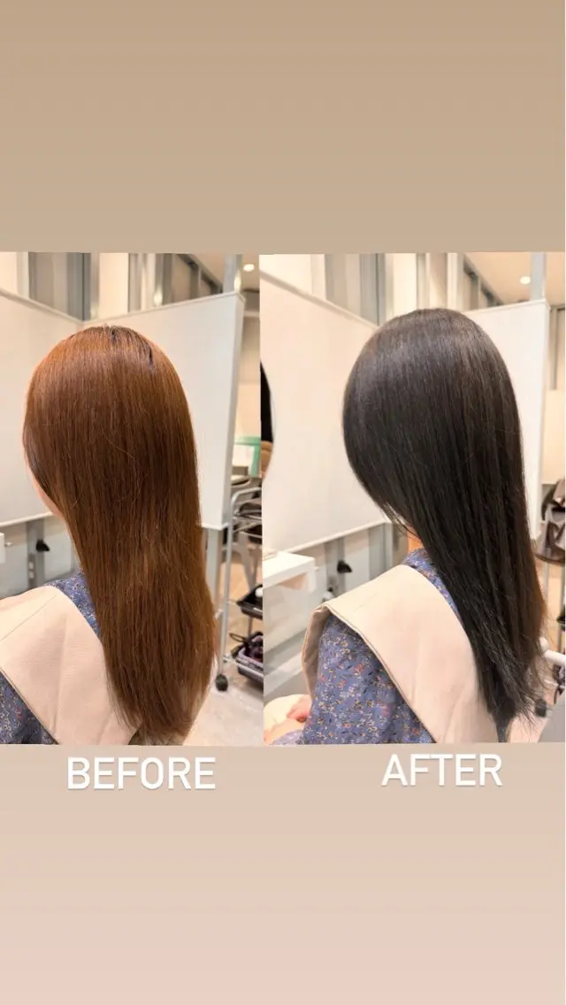 ロング カラー SHO ✂︎のヘアスタイル