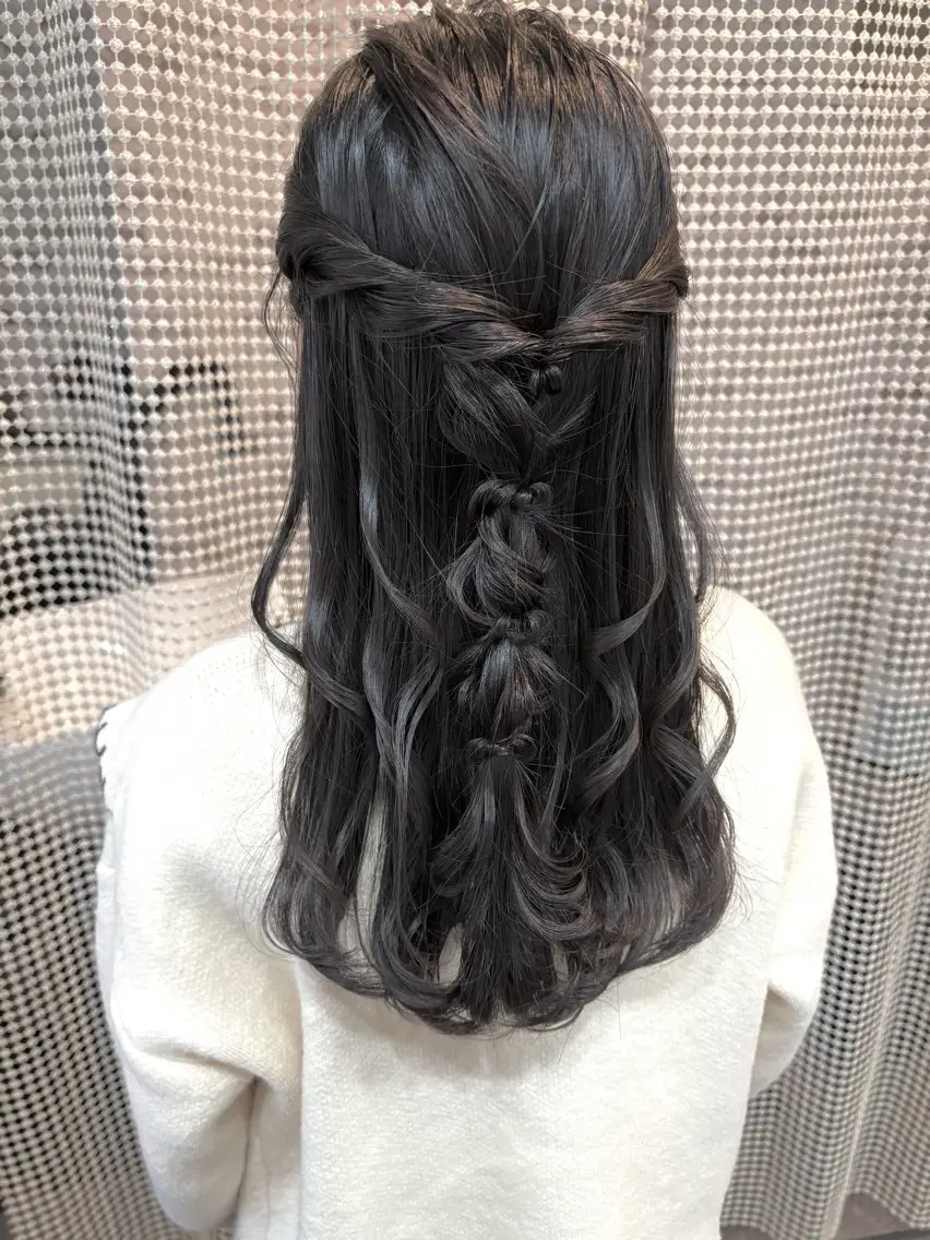 ロング rinrin 天文館のヘアスタイル