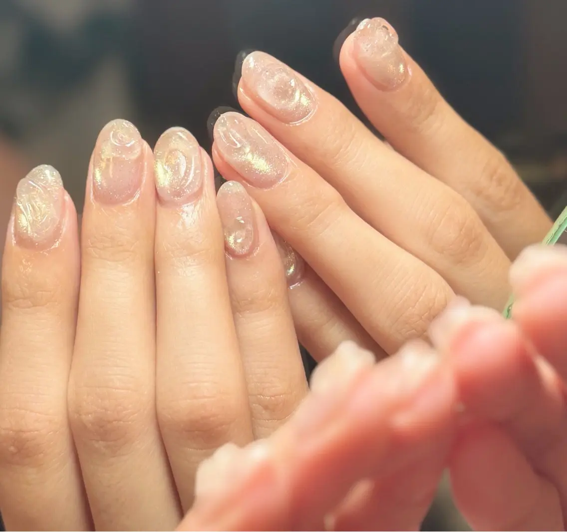 ネイル ジェルネイル マグネットネイル メンズネイル ニュアンスネイル ハンドネイル MIMnail メンズネイリストのネイルデザイン