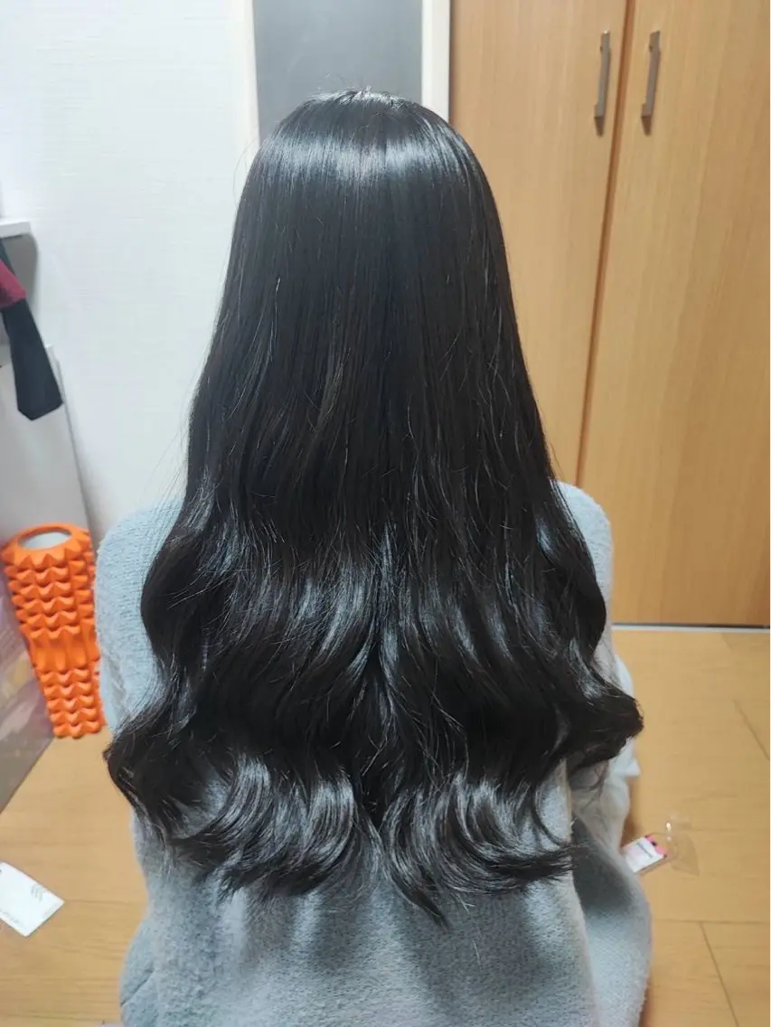 ロング パーマ パーマ 奥井 裕志のヘアスタイル