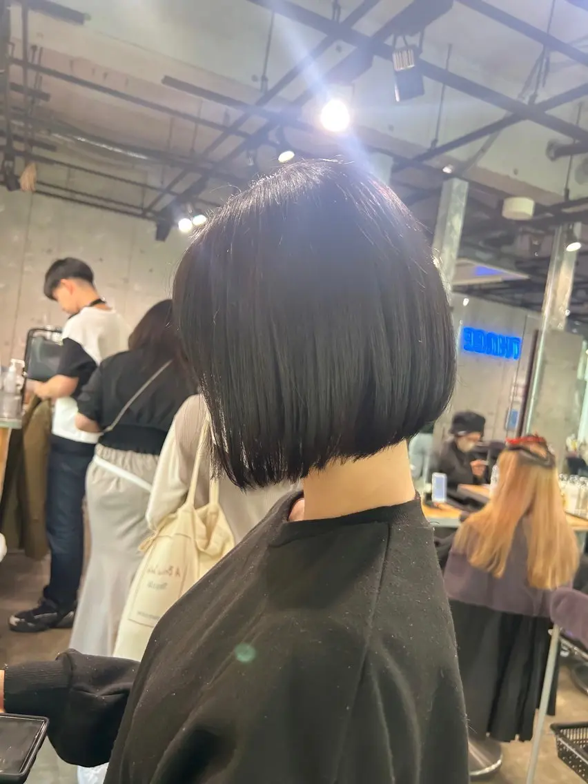 ショート カラー パーマ ヘアアレンジ メンズ ボブ 髪質改善 カット ヘアカラー トリートメント ヘアセット 【縮毛矯正ブリーチ】 MANATO🌈のヘアスタイル