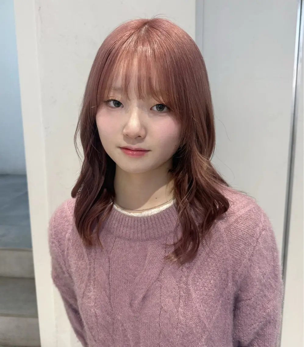 ミディアム カラー デザイン/レイヤーカ ット🪐˚⌖MIHOのヘアスタイル