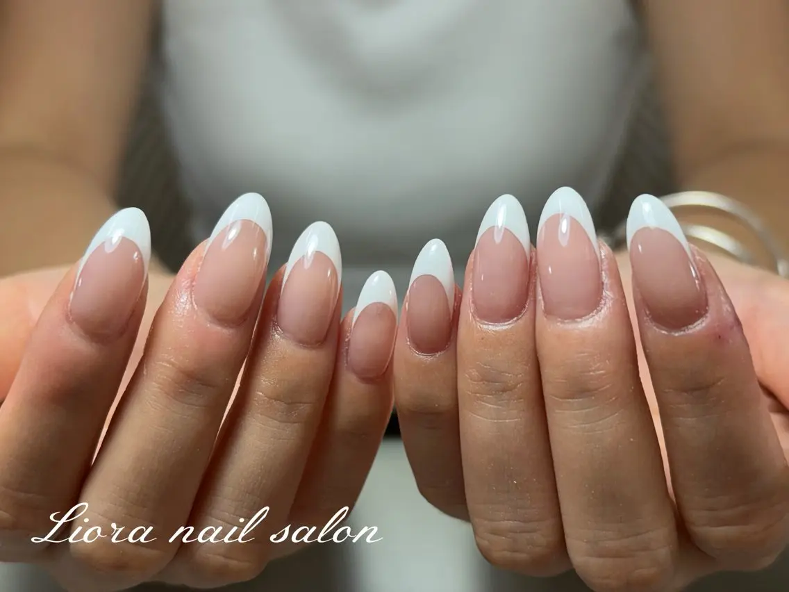 ネイル チークネイル フットネイル フレンチネイル ジェルネイル ガーリー ハンドネイル Liora nailのネイルデザイン