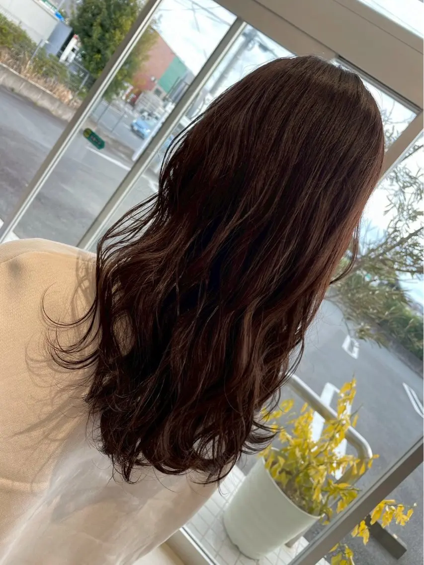 ロング ヘアカラー 那愛 EARTH静岡駅前店のヘアスタイル