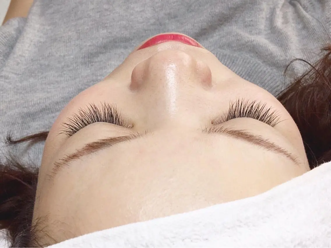 ショート カラー パーマ ヘアアレンジ メンズ キッズ ネイル マツエク・マツパ マツエク brille ~eyelash~のヘアスタイル