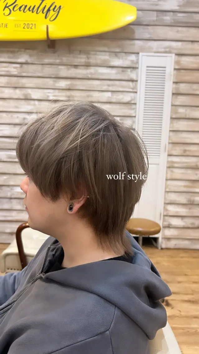 ショート メンズ 🦋韓国風レイヤー 🦋AYANE⁎⁺˳のヘアスタイル