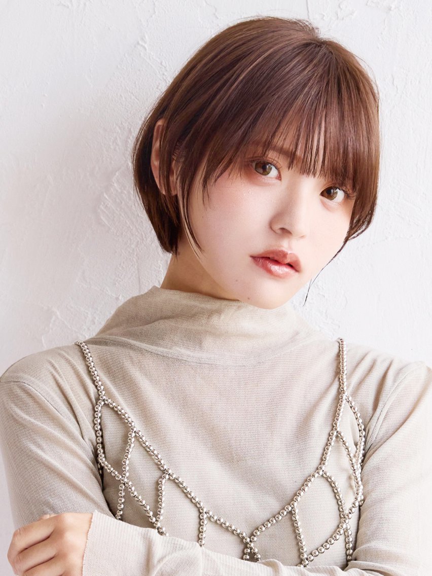 ショート カラー アース 新越谷店💇‍♀️のヘアスタイル