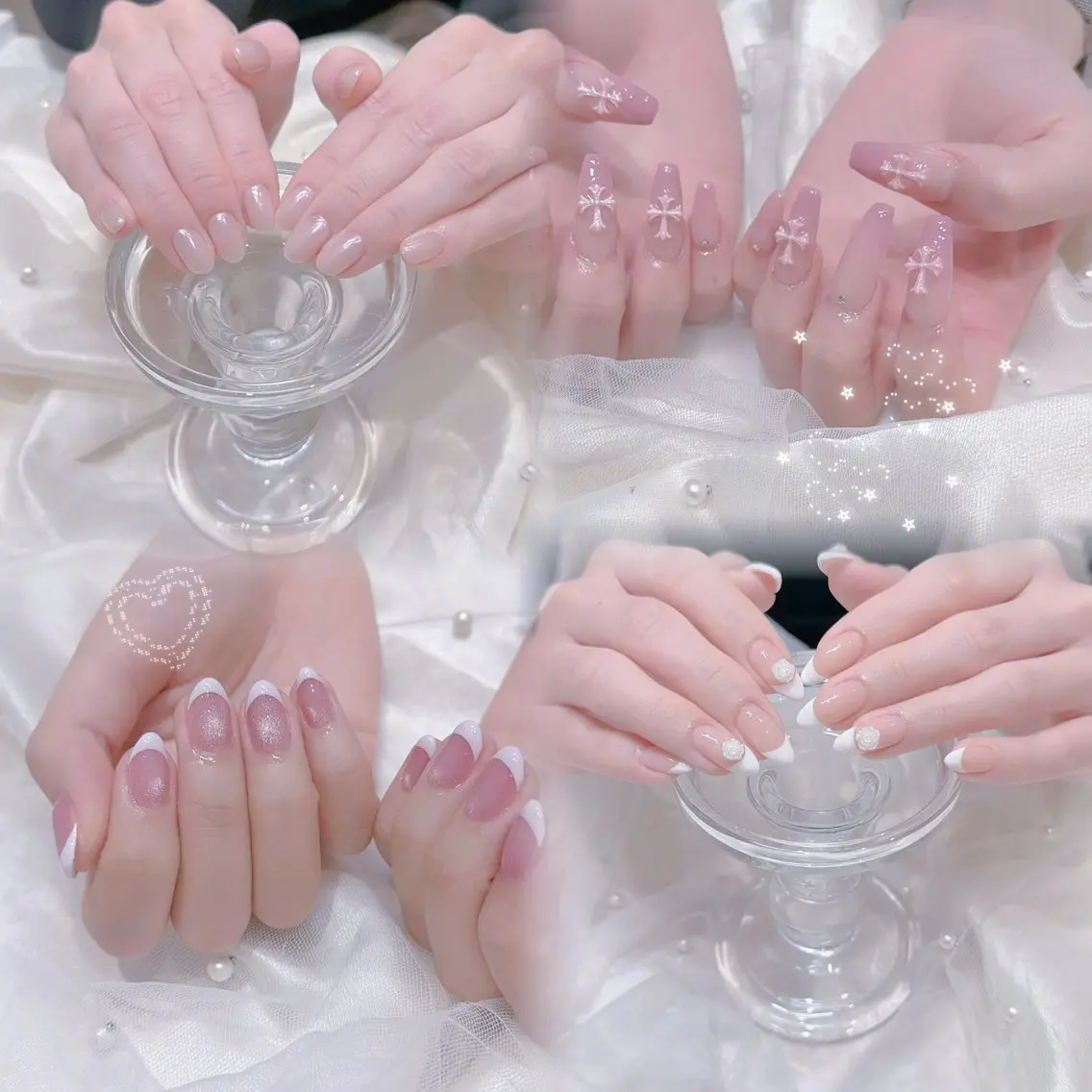 ネイル 春ネイル ハンドネイル ୨୧ ayakaのネイルデザイン