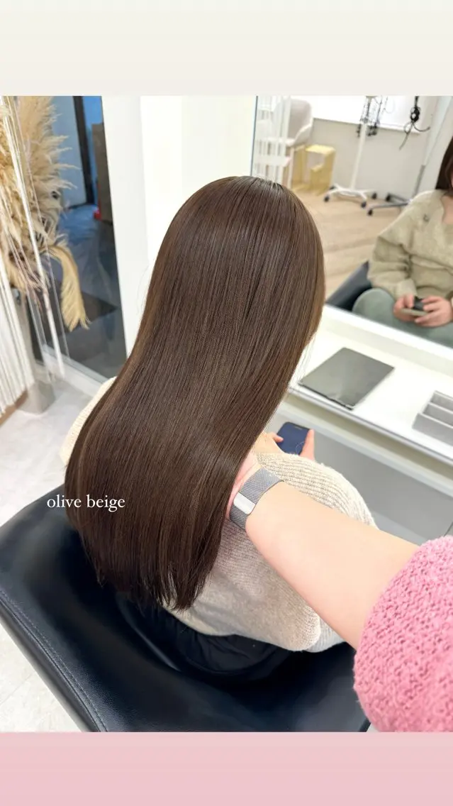 ミディアム Parve Mix/ 平 奈果🎀のヘアスタイル