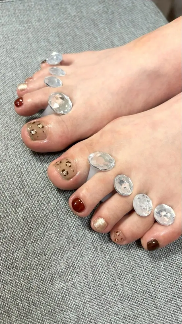 ネイル フットネイル AND mielのネイルデザイン