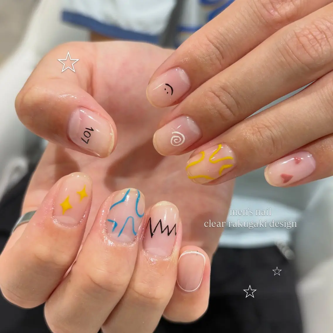 ネイル メンズネイル M.wish Yukinaのネイルデザイン