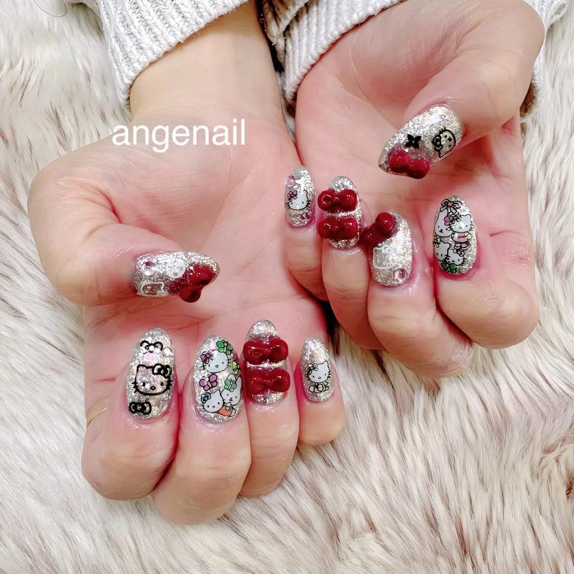 ネイル ハンドネイル オーナーネイリスト MAKIのネイルデザイン
