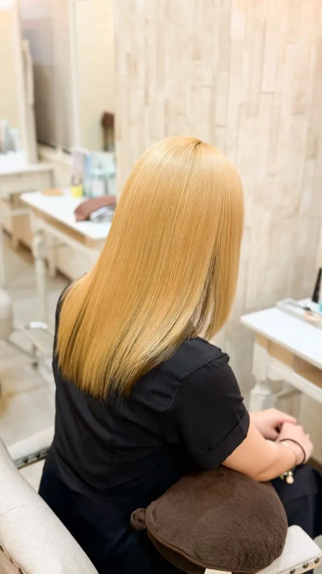 ロング カラー 三瓶 龍皇のヘアスタイル