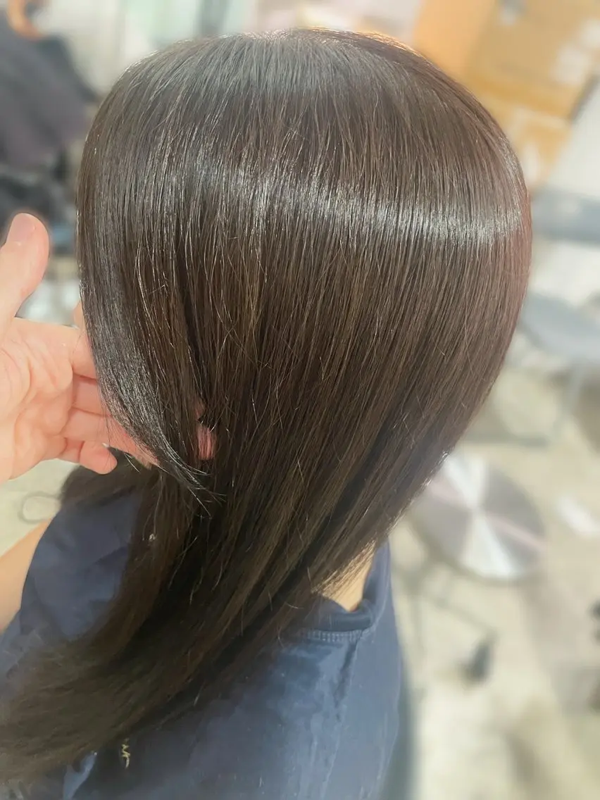 ロング カラー 透明感カラー カット ヘアカラー mitchy モデル様募集中♪のヘアスタイル