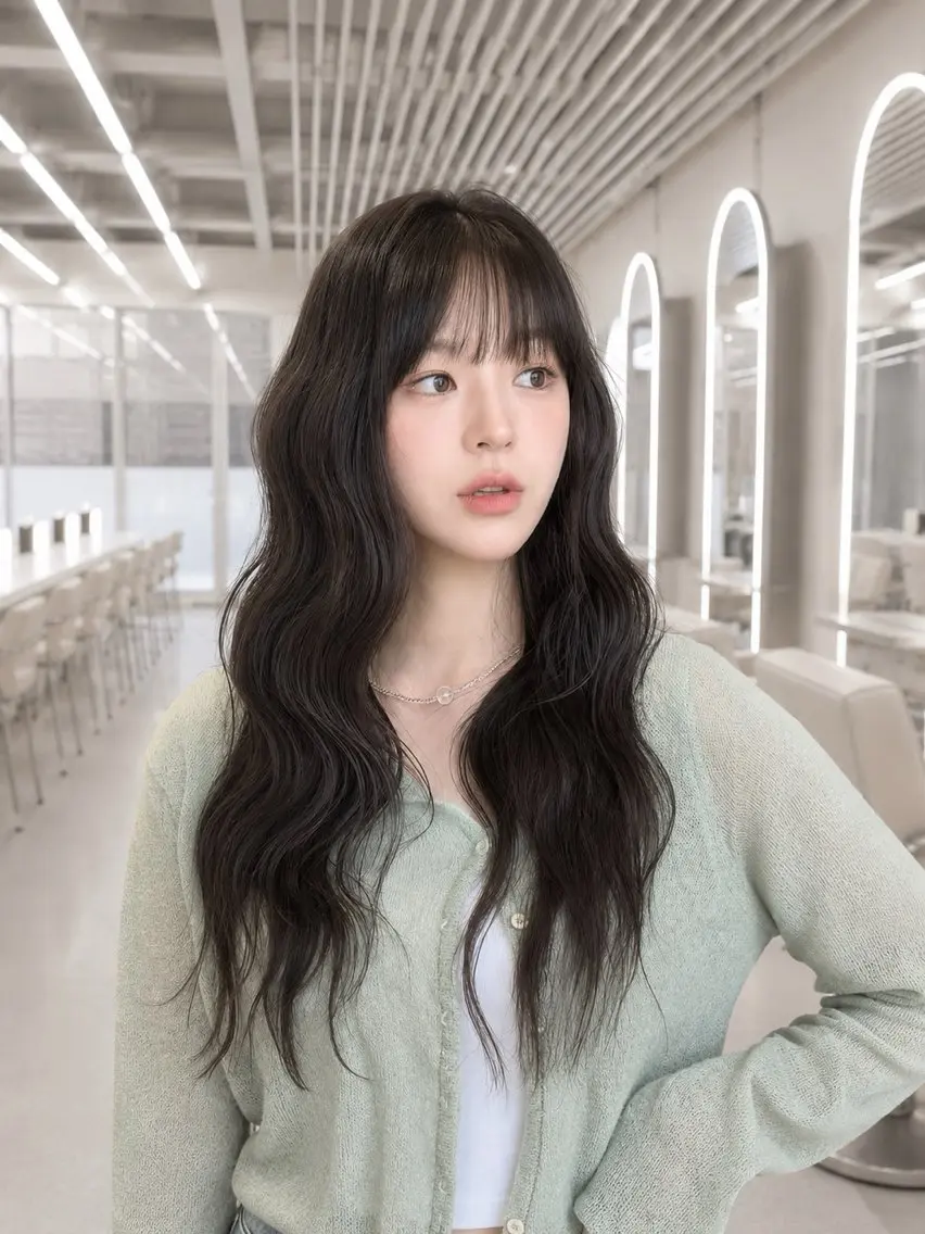 パーマ 本場韓国ヘア特化 아이비/Aibiのヘアスタイル