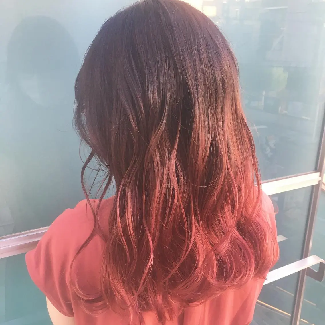 セミロング カラー ✂️ショート指名 No.1　鍋田　貴大のヘアスタイル