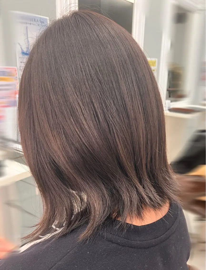 ミディアム ヘアカラー 🫧艶カラー osawa🐳🫧のヘアスタイル