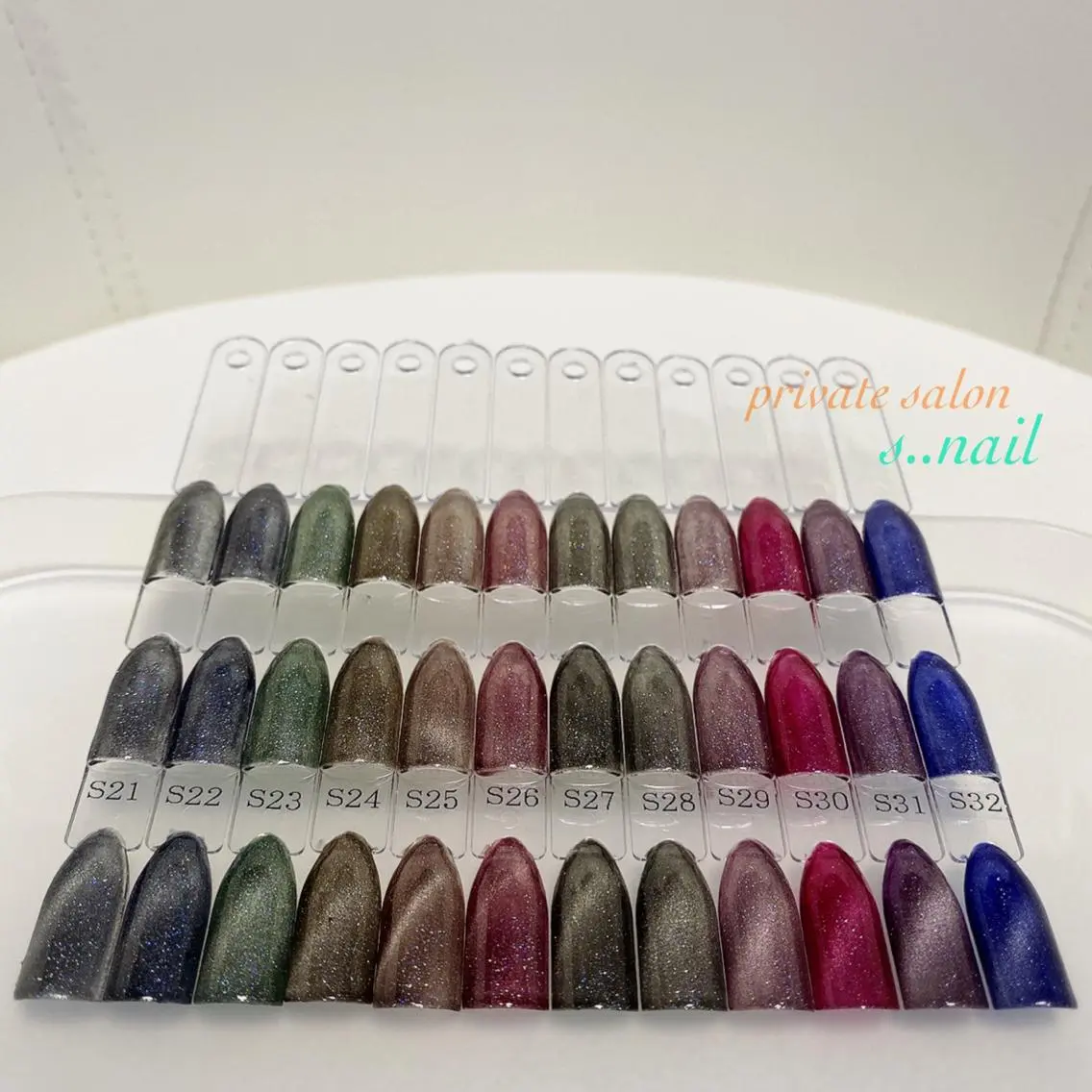 ネイル ジェルネイル マグネットネイル ワンカラーネイル s..nail / MORITAのネイルデザイン