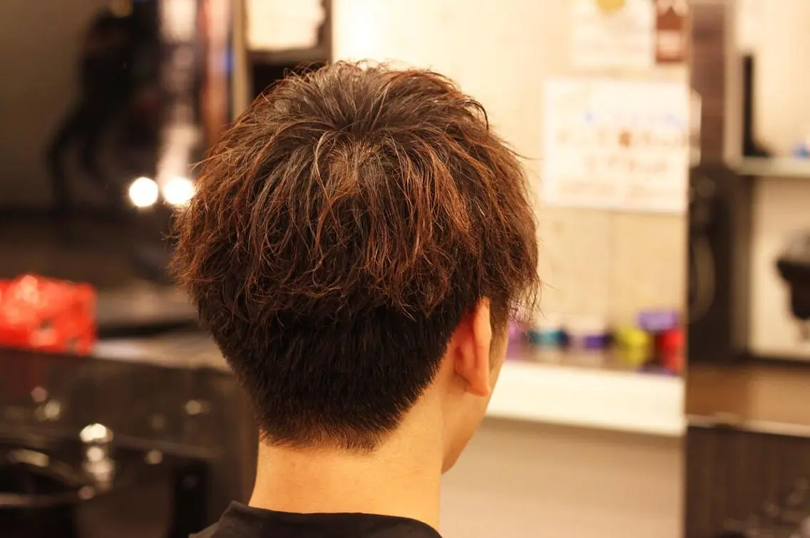 ショート メンズ カット ヘアセット 前田賢生 ご新規様はNGのヘアスタイル