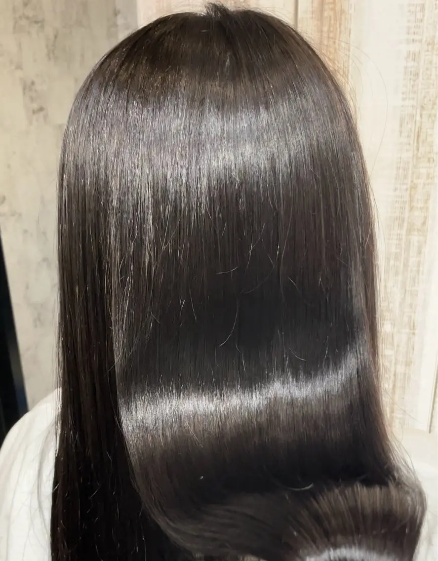 セミロング カラー カット ヘアカラー トリートメント 🇰🇷失敗履歴再生 髪質改善七星🇰🇷のヘアスタイル
